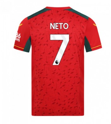 Wolves Pedro Neto #7 Replika Udebanetrøje 2023-24 Kortærmet